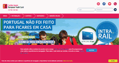 Desktop Screenshot of cartaojovem.pt